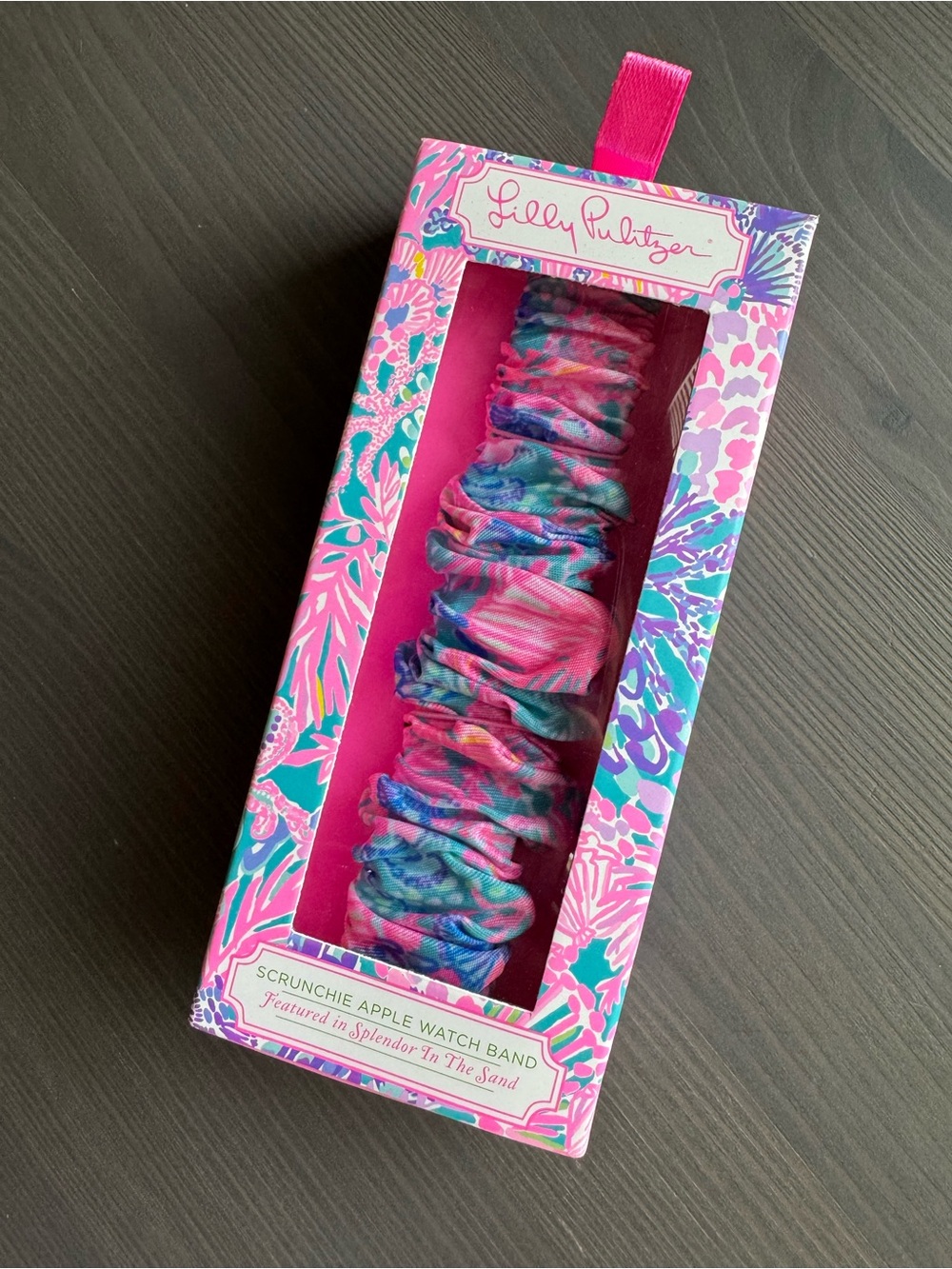 Lilly Pulitzer Scrunchie Apple Watch Band